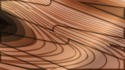 Fototapeta na wymiar abstract wave background with wooden patterns
