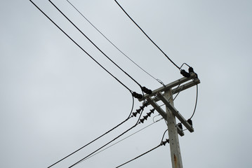 high voltage pole