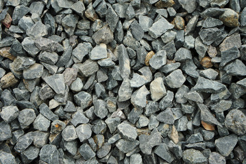 Stone used in road construction
