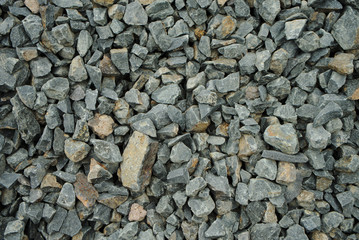 Stone used in road construction
