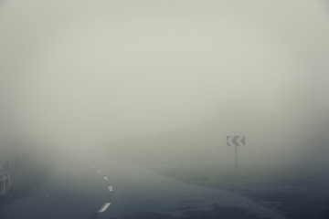 Mysterious day in the mountain