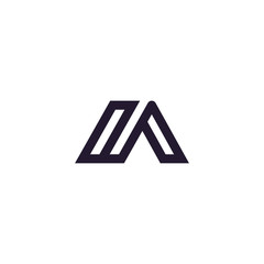 Logo Letter EA Or AE House