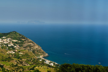 Fototapeta na wymiar View on Capri