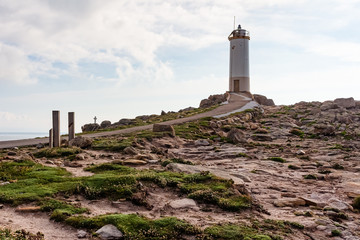 Fototapeta na wymiar Roncudo Lighthouse, Coast of Death in Galicia