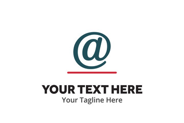 unique email message simple logo creative design in flat style with color . email message logo creative design for apps and identity business