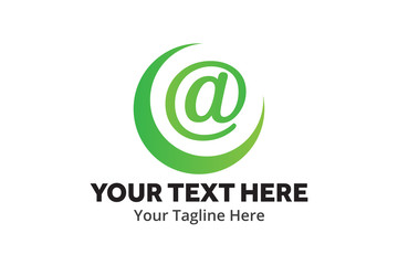 unique email message simple logo creative design in flat style with color . email message logo creative design for apps and identity business