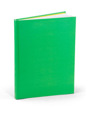 Green hardcover book