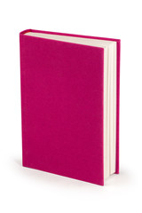 Hardcover book texture with clipping path