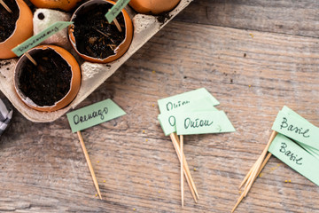 Small plant tags