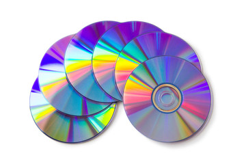 CD isolated on white