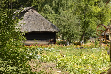 House hur Ukraine old stove