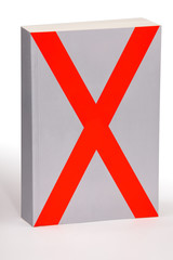 Obraz premium X book - clipping path