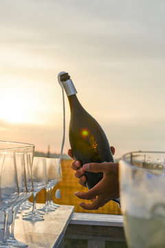 Aperitivo al tramonto