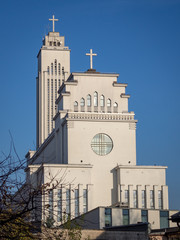 Obraz premium Kaunas our Lord Jesus Christ's Resurrection Basilica in Kaunas, Lithuania