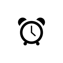 alarm clock ringing icon modern design illustration - Vector