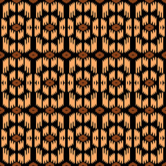 Seamless  tribal pattern.Able to repeat for textile printing