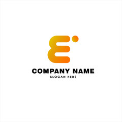 E Letter Design Logo Vector Inspiration 