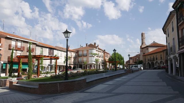 Main Square in Olmedo, Valladolid
