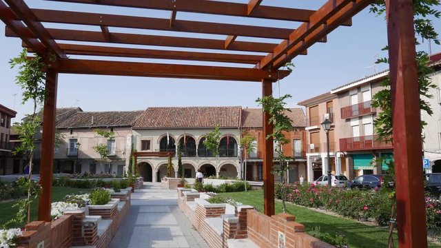 Main Square in Olmedo, Valladolid
