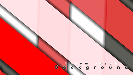 Abstract vector background design Rectangular tube element vector background 3d.