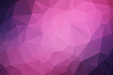 Fototapeta premium blue purple Low poly crystal background. Polygon design pattern. blue purple Low poly vector illustration, low polygon background.