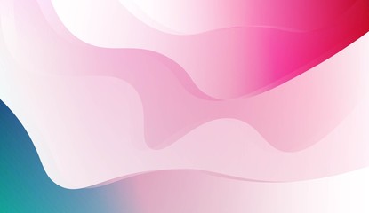 Abstract Background With Wave Gradient Shape. For Business Presentation Wallpaper, Flyer, Cover. Vector Illustration
