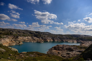 Fototapeta na wymiar Beautiful day at the lysefjord in Norway