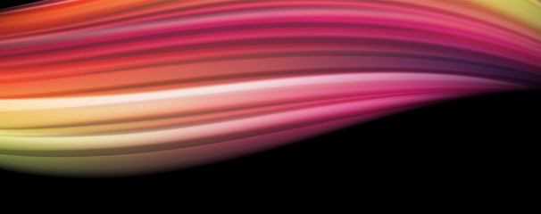 Flowing liquid colors - modern colorful flow poster. Wave liquid shapes. Art design for your design project