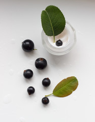 cream, blackberry, vitamins, medicine, beauty, mint, lime, leaf, green, isolated, fresh, lemon, herb, plant, fruit, white, food, citrus, drink, mojito, peppermint, ingredient, leaves, healthy, closeup