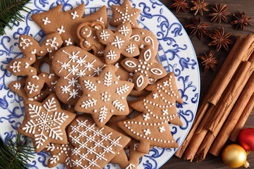 Gingerbread cookies.