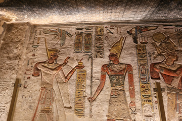 Tomb in Valley of the Kings, Luxor, Egypt