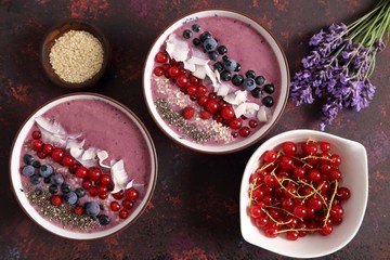 Smoothie bowl.
