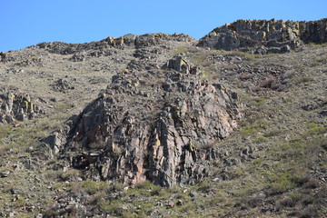 Near the Uybat river.Khakassia.