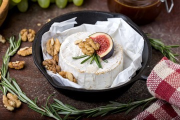 fresh Camember cheese
