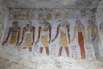 Tomb in Valley of the Kings, Luxor, Egypt