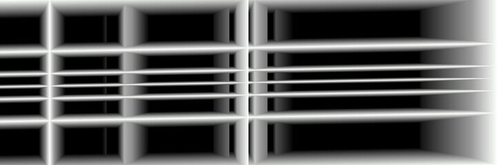 Fototapeta premium Digital Art, abstract three-dimensional objects with soft lighting, Germany