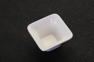 White porcelain bowl