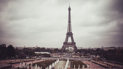 Naklejka na ściany i meble Torre Eiffel