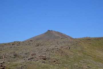Near the Uybat river.Khakassia.