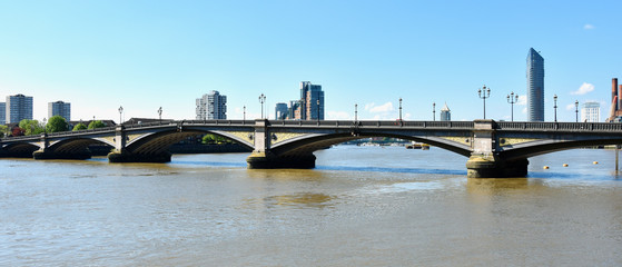 Putney Bridge is a bridge over the River Thames in west London