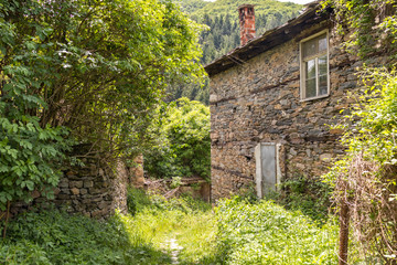 Nineteenth century houses at Village of Kosovo, Bulgaria