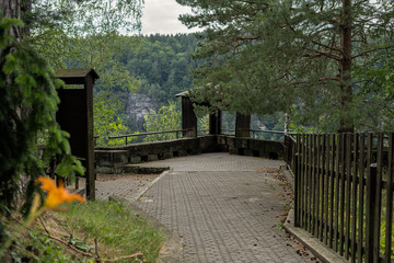  The oldest viewing point in Bohemian Switzerland is Belvedere in the Czech Republic. It is located...