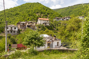 Nineteenth century houses at Village of Kosovo, Bulgaria