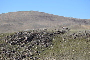 Near the Uybat river.Khakassia.