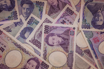 Japanese Yen banknotes