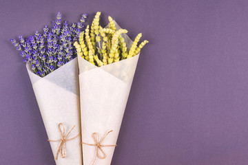 Flower bouquets. 