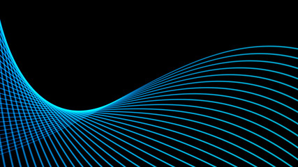 Beautiful blue abstract background.Big data. Futuristic technology blue background. Cyber technology