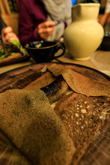 Typical galette from France