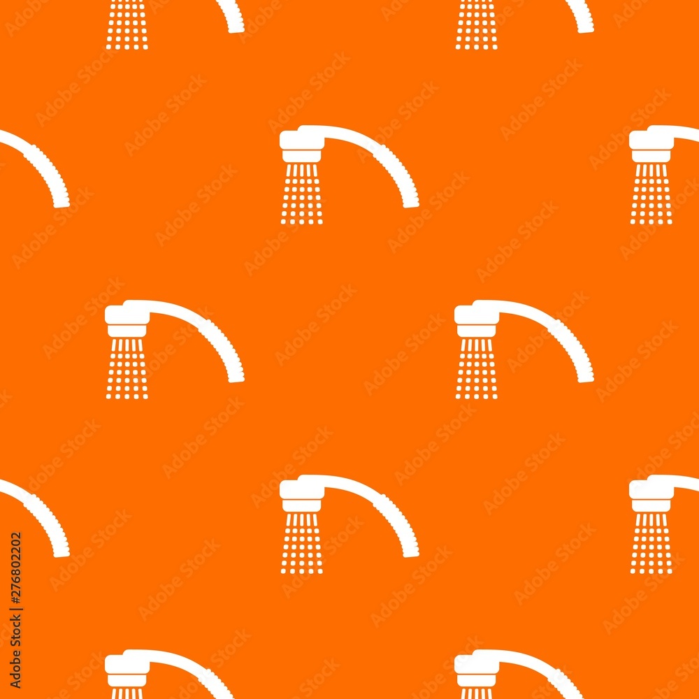 Poster running water pattern vector orange for any web design best