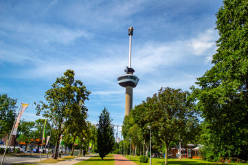 Euromast observation tower, Rotterdam, Netherlands